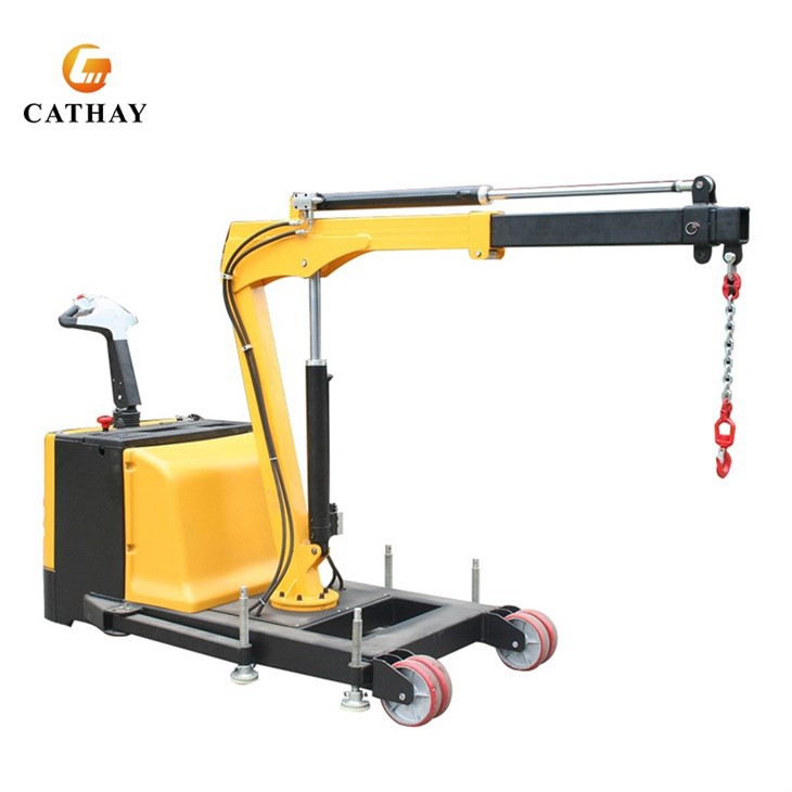 Electric Jib Pickup Crane For Warehouse